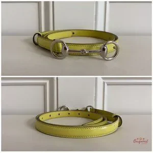 Gucci | Accessories | Authentic Gucci Yellow Coated Calfskin  display picture 2
